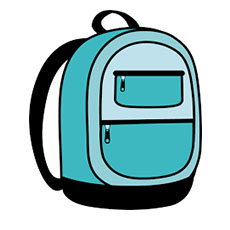 آیکون کیف و کوله پشتی