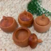 خرید عمده قندان چوبی گردو گرد