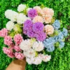 بوته میخک 10 گل مصنوعی رنگی