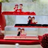 دکوری آکواریومی طرح LOVE